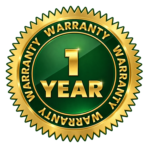 1 Year Warranty